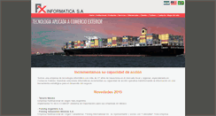 Desktop Screenshot of fxinformatica.com